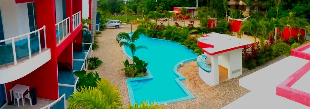 Agua Del Caribe Aparthotel Sosúa Eksteriør bilde