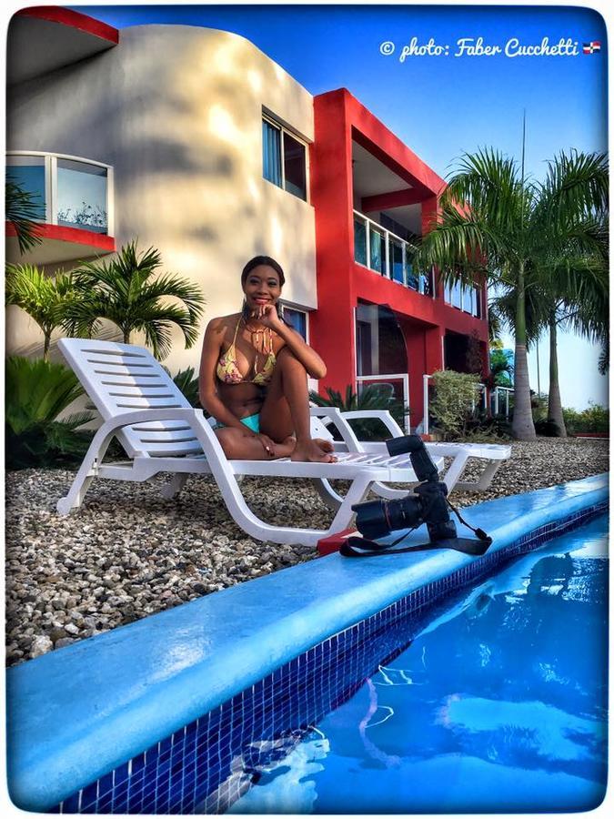 Agua Del Caribe Aparthotel Sosúa Eksteriør bilde