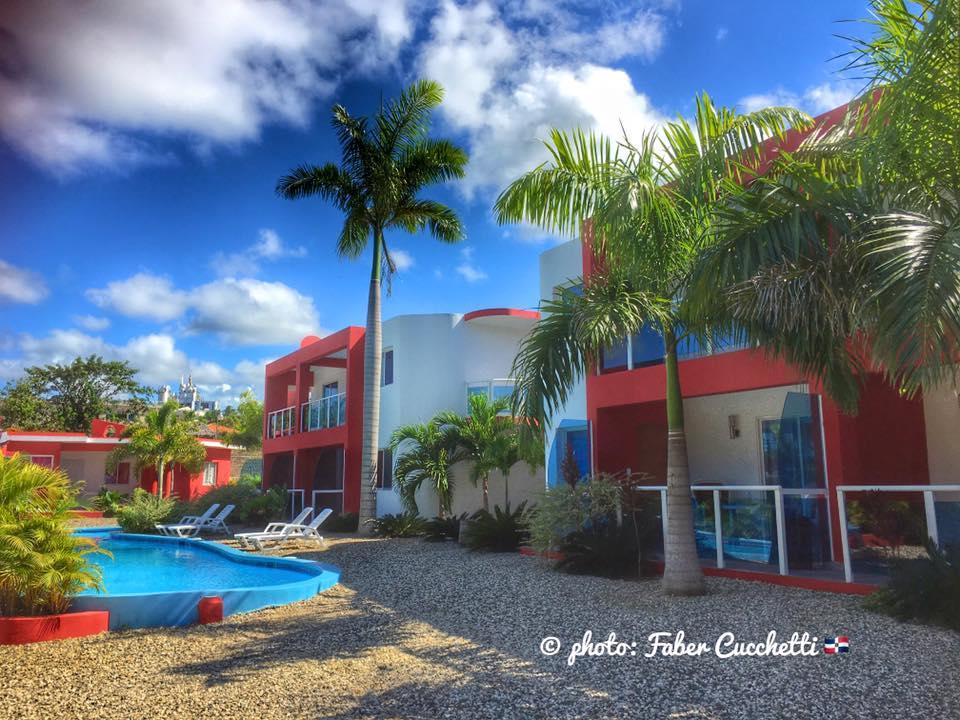 Agua Del Caribe Aparthotel Sosúa Eksteriør bilde